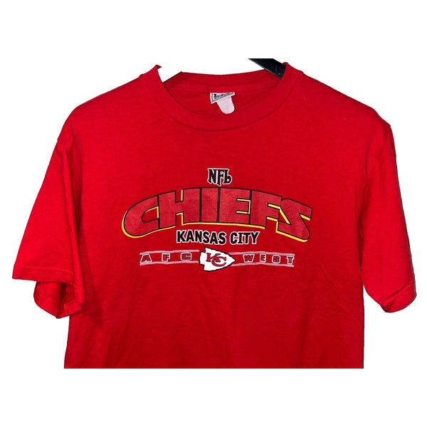 Kansas City Chiefs Shirt Mens Sz. Large Lee Sports 90s NFL Vintage EUC