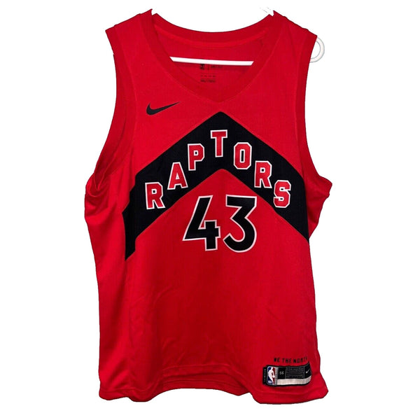 Pascal Siakam Toronto Raptors Nike Swingman Jersey Red 56 2XL NWT NBA