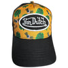 Von Dutch Flying Eyeball Green Trees Mesh Snapback Trucker Hat NWT Rare OSFA