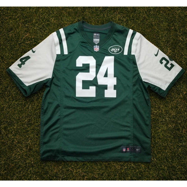 New York Jets Darrelle Revis #24 Jersey 2XL Nike NFL On Field Green NWOT