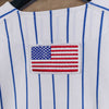 Delaware Fightin Blue Hens Game Worn Nike Baseball Jersey #9 Sz 42 (L) USA NCAA