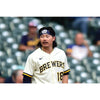Keston Hiura Signed OMLB Baseball Brewers Top Prospect Infielder All Star