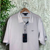 Nike Sphere Andre Agassi Polo Shirt XL Deadstock Y2K Tennis White NWT 2002