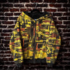 Volcom Ryan Sheckler Jessie Pinkman Y2K Sherpa Full Zip Hoodie Rare Sz L
