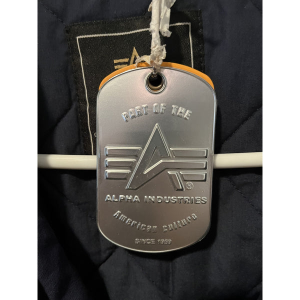 Alpha Industries Double Breasted Navy Blue Easton Pea Coat Size XL NWT RARE