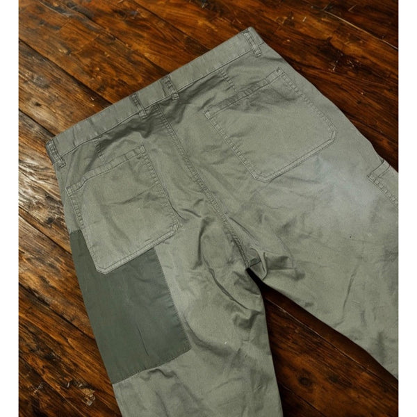 Todd Snyder Patchwork Baker Pants Utility Fatigue Carpenter Olive 34x30 Rare