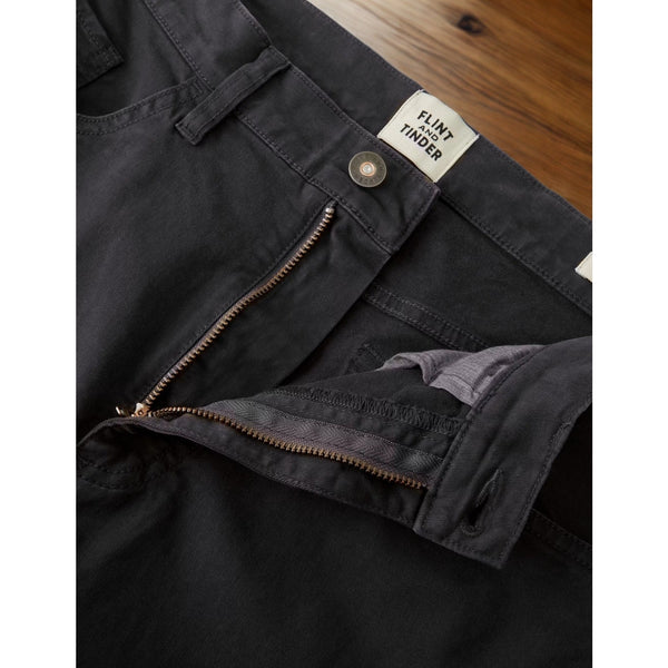 Flint and Tinder 365 5-Pocket Pant Washed Black Athletic Tapered 34x32 EUC