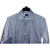 David Donahue Petrol Micro Geometric Sport Shirt Men's M NWT MSRP $165