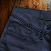 GUSTIN #123 Plant Dye Indigo Slim Straight Fit Denim Jeans Size 34 X 30