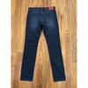 Mott & Bow Crosby Jeans Mens 33x34 Navy Blue Slim Stretch Denim Dark Wash