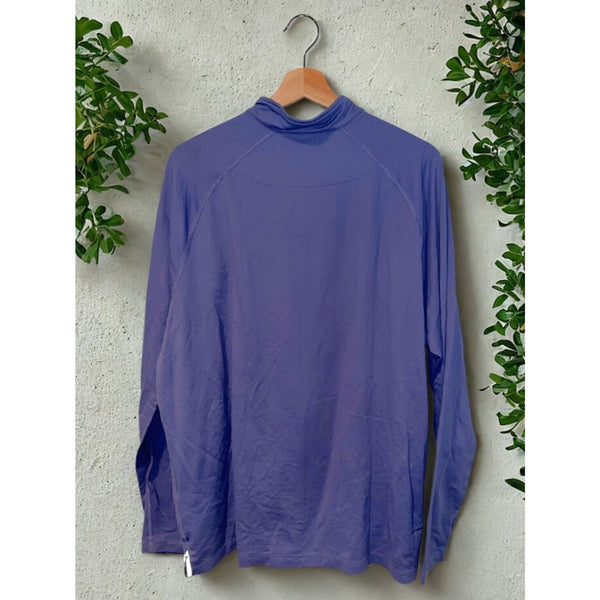 Rhone Session 1/4 Zip Performance Golf Pullover Men’s XL Blue Stretch Pique