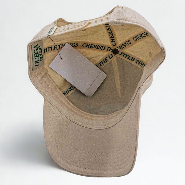 Huega House DraftKings Crown In One Golf Snapback Hat Beige Streetwear OSFA
