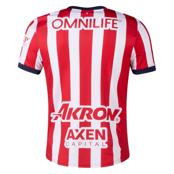 Puma Men’s Chivas de Guadalajara 2024/25 Authentic Home Jersey Red/White Sz. XL