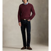 Polo Ralph Lauren Sweater 2XL Red Wine Pima Cotton Knit Crewneck Long Sleeve
