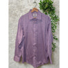 Charles Tyrwhitt Dress Shirt Non Iron Classic Fit Check Purple Men's 16.5/35
