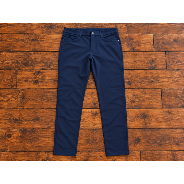 Lululemon ABC Slim-Fit Trouser Warpstreme Blue Men’s 34x36 NWOT 5 Pocket