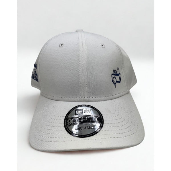 New Era Cheesecake Factory Charity Golf Hat 9FORTY Adjustable White Cap NWT