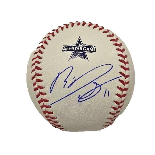 Rafael Devers Boston Red Sox Signed 2021 All Star Game Baseball COA 1st ASG Auto