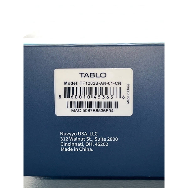 Tablo 4th Gen 2-Tuner OTA DVR 128GB w/ TV Antenna New Open Box 86001045363