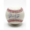 New York Yankees Oswaldo Cabrera Signed Rawlings OML Baseball Beckett Witness