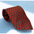 Paolo Gucci Silk Tie Vintage Made in Italy Red Geometric Equestrian 100% Silk