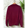 Polo Ralph Lauren Sweater 2XL Red Wine Pima Cotton Knit Crewneck Long Sleeve