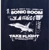 On Running Sonic Boom NY Marathon 2023 Tee Black Mens Medium On-T Shirt NWOT