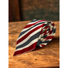 Donald J. Trump Signature Silk Striped Crest Tie Handmade