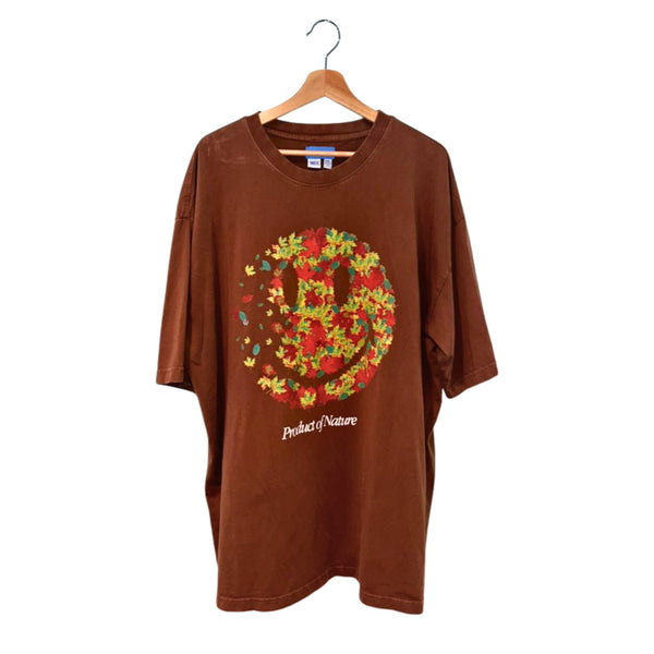 Chinatown Market Smiley Product Of Nature Graphic T Shirt Brown Sz. 2XL EUC