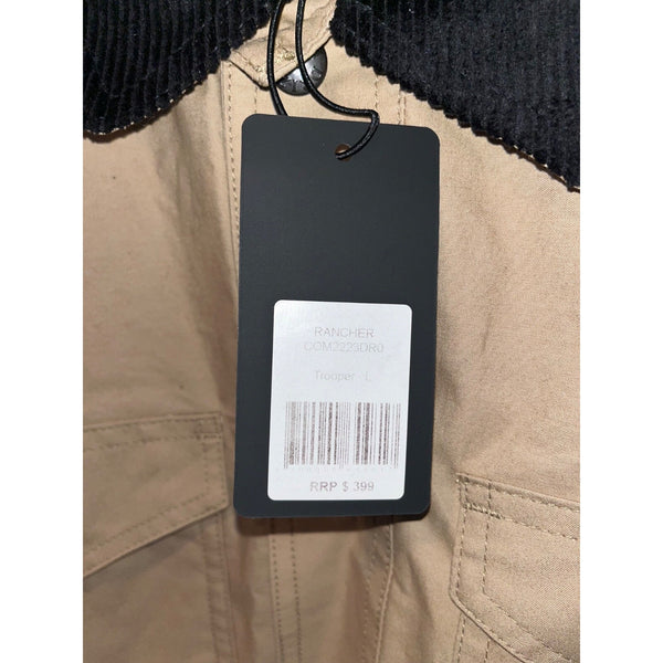 Driza Bone Australia Aussie Rancher Jacket Trooper Men's Sz. L NWT MSRP $450