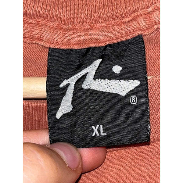 Rusty Surfboards Long Sleeve T Shirt XL USA 90s Surf Skate Graphic Tee Vintage