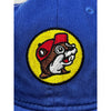 Buc-ee’s Gas Station Blue White Mesh Snapback Baseball Cap Hat EUC