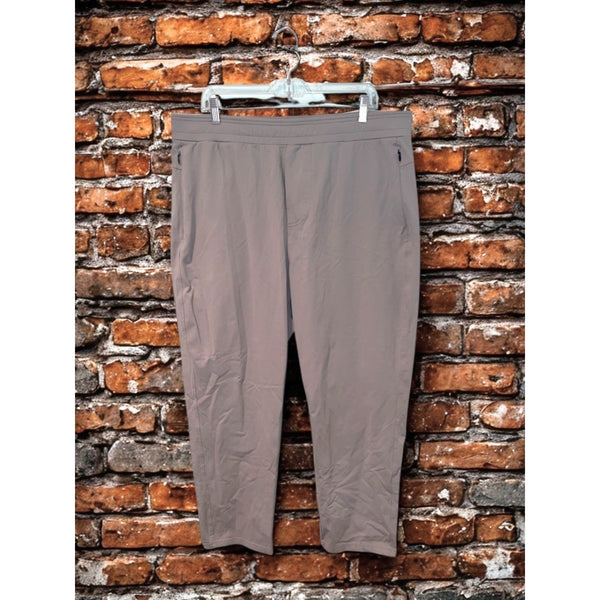 Public Rec Gamechanger Pants Sz. 40x28 Grey Stretch Performance Zip Pockets EUC