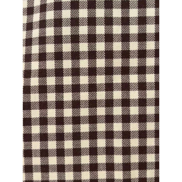 Loro Piana Italy Cotton Flannel Gingham Button Down Shirt Men's 3XL MAB1852