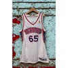 Philadelphia 76ers 96-97 Game Issued Jersey Sz 52 +4 Iverson Rookie Season