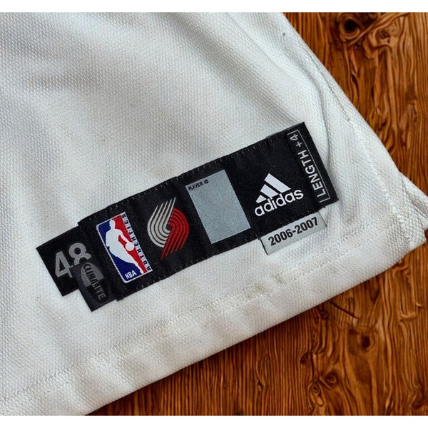 Portland Trail Blazers Zach Randolph NBA Game Used Jersey '06-07 Adidas Sz 48 +4