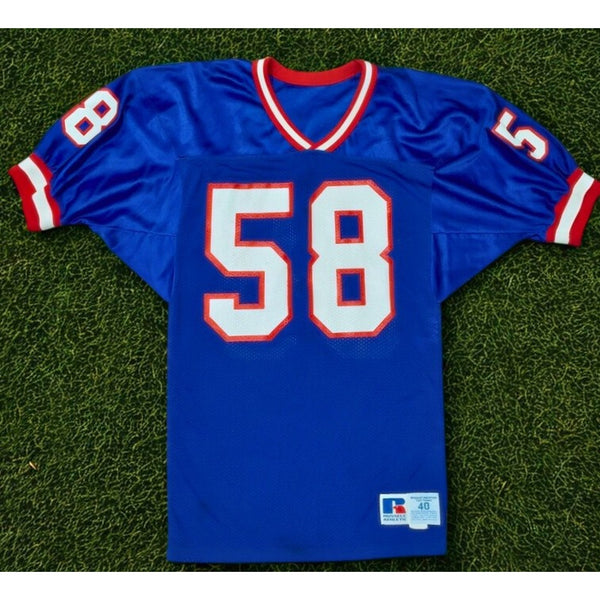 New York Giants Carl Banks #58 Russell Athletic Jersey USA Size 40 M Vintage