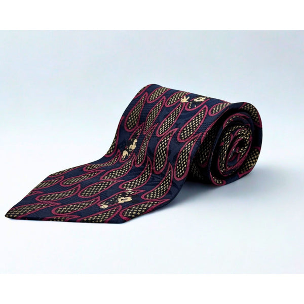 Mickey Mouse Vintage Mickey Inc 4″ x 59″ Graphic Tie Hidden Mickey 100% Silk