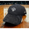 New York Knicks New Era 9TWENTY Suede Graphite Silver Logo Adjustable Hat NWOT