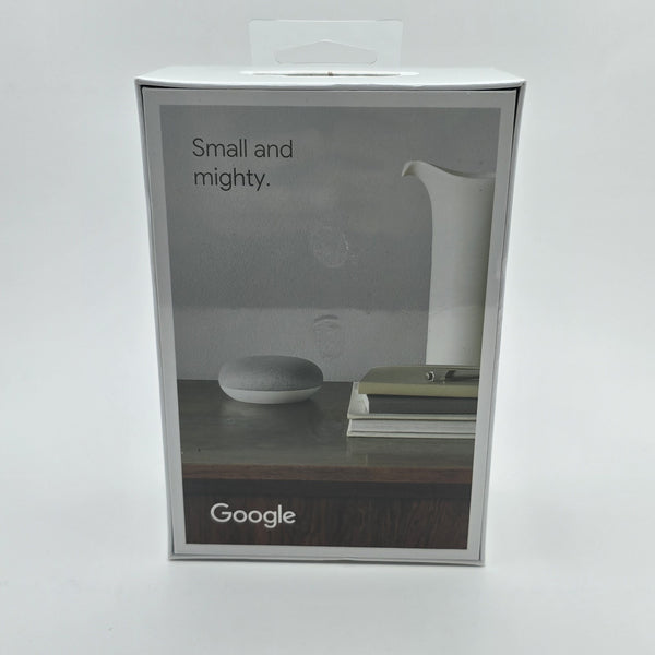 Google Nest Mini 2nd Gen Smart Speaker Google Assistant Chalk New Sealed