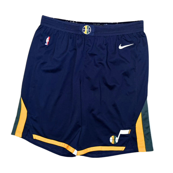 Utah Jazz NBA Player Issued Nike Swingman Shorts Icon Edition 2XL +2 46