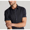 UNTUCKit Gironde Performance Short Sleeve Shirt Black XL NWOT Stretch
