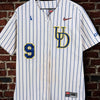 Delaware Fightin Blue Hens Game Worn Nike Baseball Jersey #9 Sz 42 (L) USA NCAA