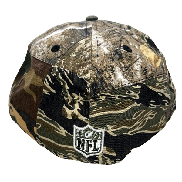 Las Vegas Raiders New Era Realtree Patchwork Camo 59FIFTY Fitted Hat 7 3/4 (2)