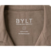 BYLT Basics Paloma 2.0 Short Sleeve Button Up Shirt Men's Large Taupe NWOT