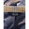 Ben Silver Holland & Sherry Silk Linen Wool Plaid Sport Coat 42L Made in USA