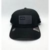 New York Jets New Era 9SEVENTY NFL USA Flag Black Stretch Snap Trucker Hat NWT
