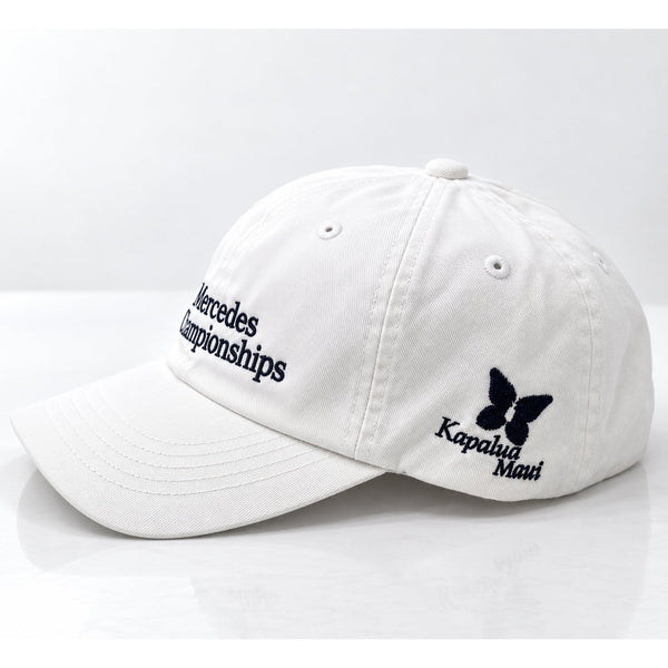 Mercedes Championships Kapalua Maui Golf Hat Imperial Strapback White Vintage