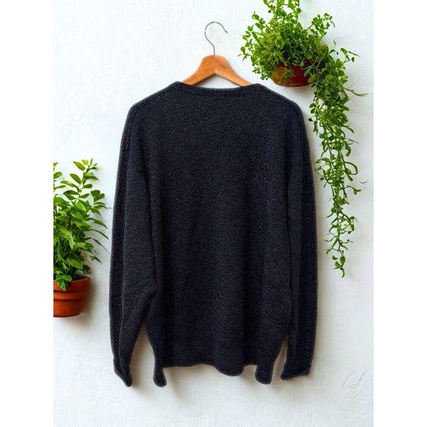 Glenbrae Machrihanish Golf Club Sweater XL Lambswool V-Neck Top 100 Course