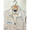Patagonia Nasdaq Synchilla Vest Women’s L Off White Fleece Full Zip Outdoor